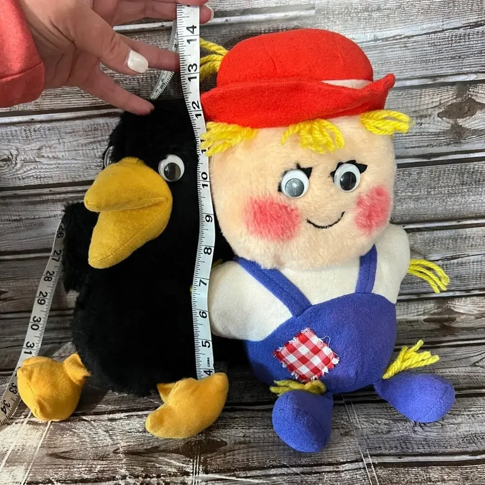 1983 Vintage Del Monte Cocky Crow and Shoo Shoo Scarecrow Country Yumkin